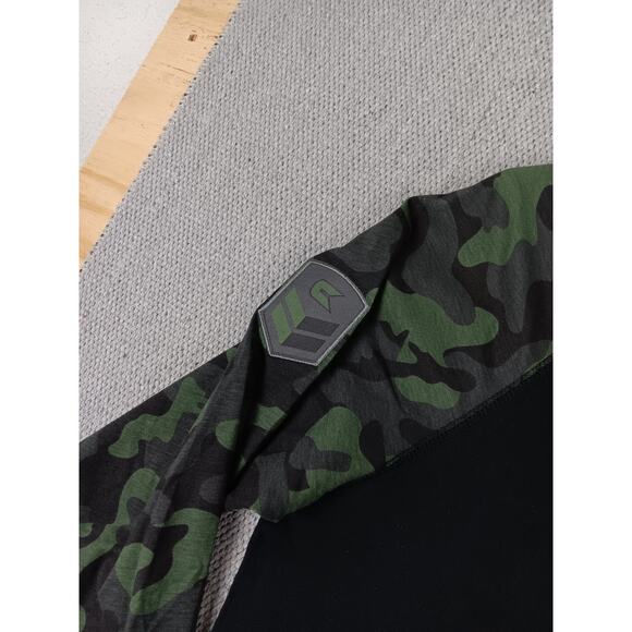 Colosseum OHT Military Appreciation Raglan Tee Mens M Black Baylor Bears Camo - Picture 5 of 10